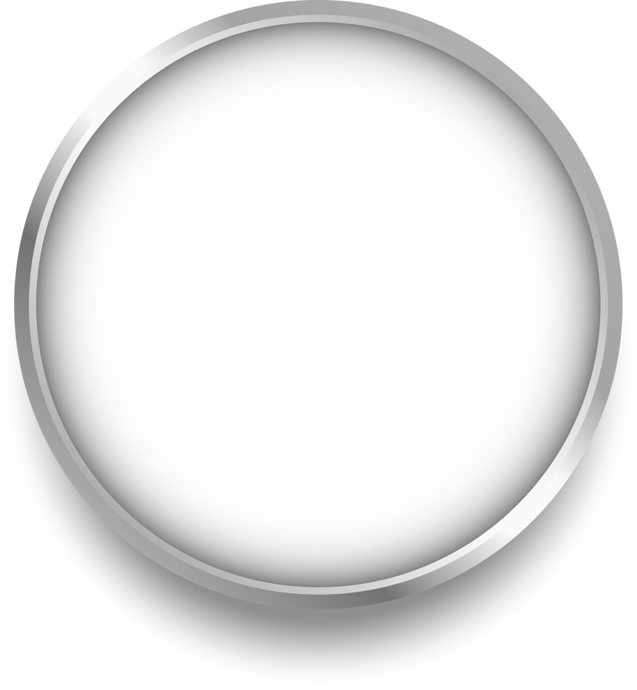 Silver Circle Frame Button